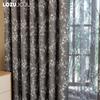 1PC LOZUJOJU French Antique Style Versatile Printed Curtains Full Blackout Curtains for Bedroom Living Room Balcony Window for Home Decor