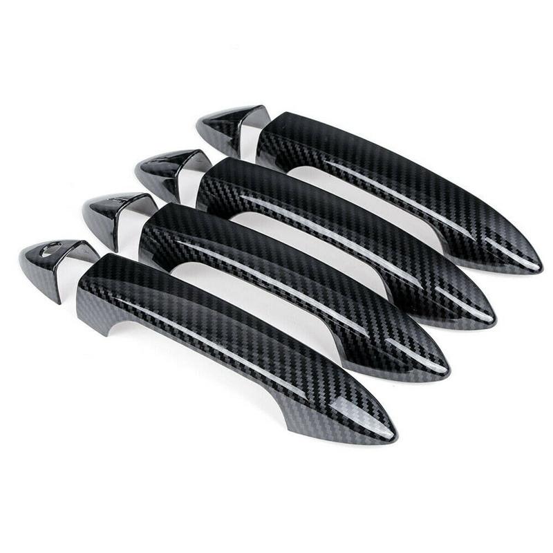 Upgrade Para Honda Accord 9ª Geração 2013 2014 2015 2016 2017 Capa para Maçaneta da Porta do Carro Adesivos de Tampa de Puxador Brilhante
