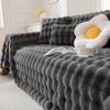 Winter Rabbit Plush Sofa Cover Towel Cream Wind Full Cover Sofa Cover Thick Sofa Cover Cover Cloth