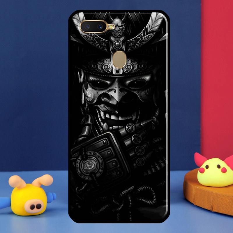 Japanese Samurai Warrior For Oppo A54 A57 S A78 A58 A98 A5 A9 A91 A15 A16 A17 A52 A72 A76 A96 A74 A94 A77 Phone Case