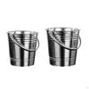 Ice Bucket Beer with Handle Metal Pail Beverage Tub for Family Gatherings Bar Accessories