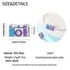 925 Sterling Silver Travel Series Camera Bicycle Tower Compass Bag Pendant Charm Fit 4mm Aperture Bracelet DIY Bead Jewelry Gift
