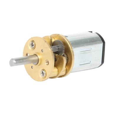 DIY for Window Curtain Safe Box Low 2 Terminals Electric Geared Motor Shaft Output DC 12V