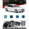 WELLY 1/24 BMW 335i Alloy Miniature Car Model Diecast Metal Scale Model Car Diecast Metal Static Collection Children Toy Car