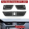 Armaturenbrett vorne Klimaanlage Links Rechts Lüftungsgitter Auslass Panelabdeckung Für Skoda Octavia 2015-2021 5E0819701 5E0820951