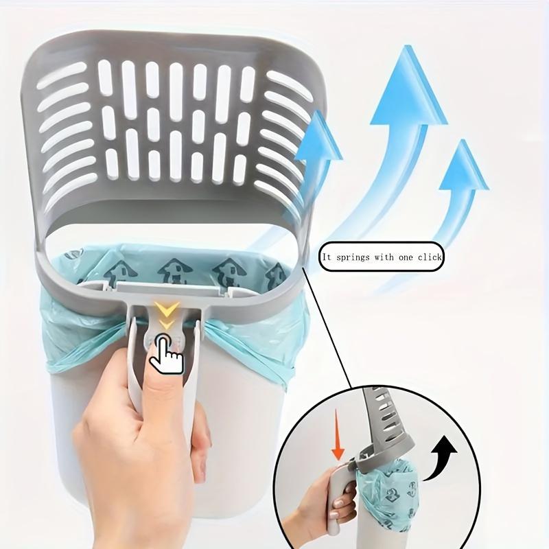 PP Material Cat Litter Scoop Waste Bag Dispenser Sturdy Deep Shovel Sifter for Efficient Cleaning Suitable for All Cat Breeds Pet Litter Box