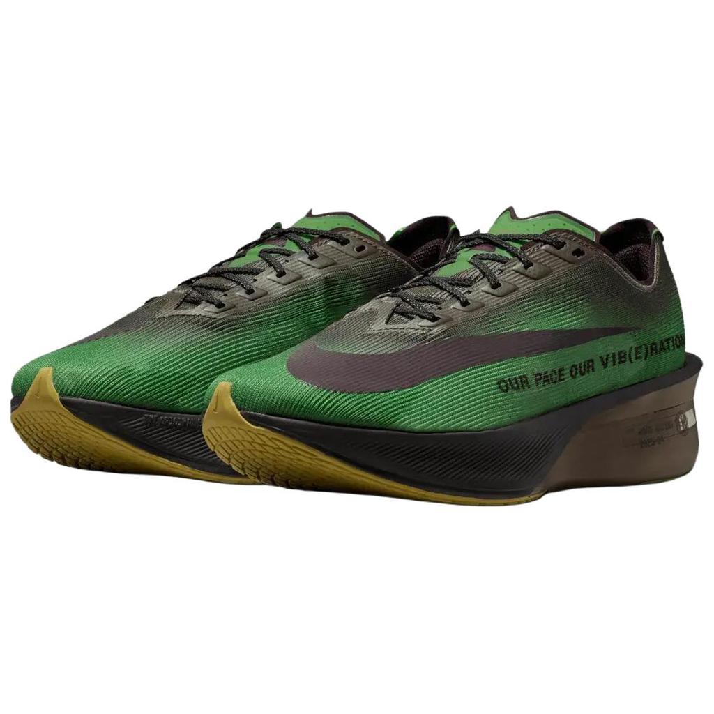 Nike Vaporfly 4 Comfortable Classic Running Shoes Men Sneaker Green Brown IQ3418-399
