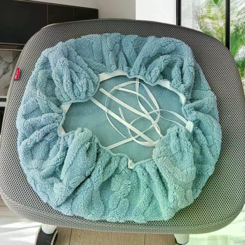Office Chair Covers Stretch Computer Chair Seat Washable Elastic Chair Seat Protector Slipcover For Office