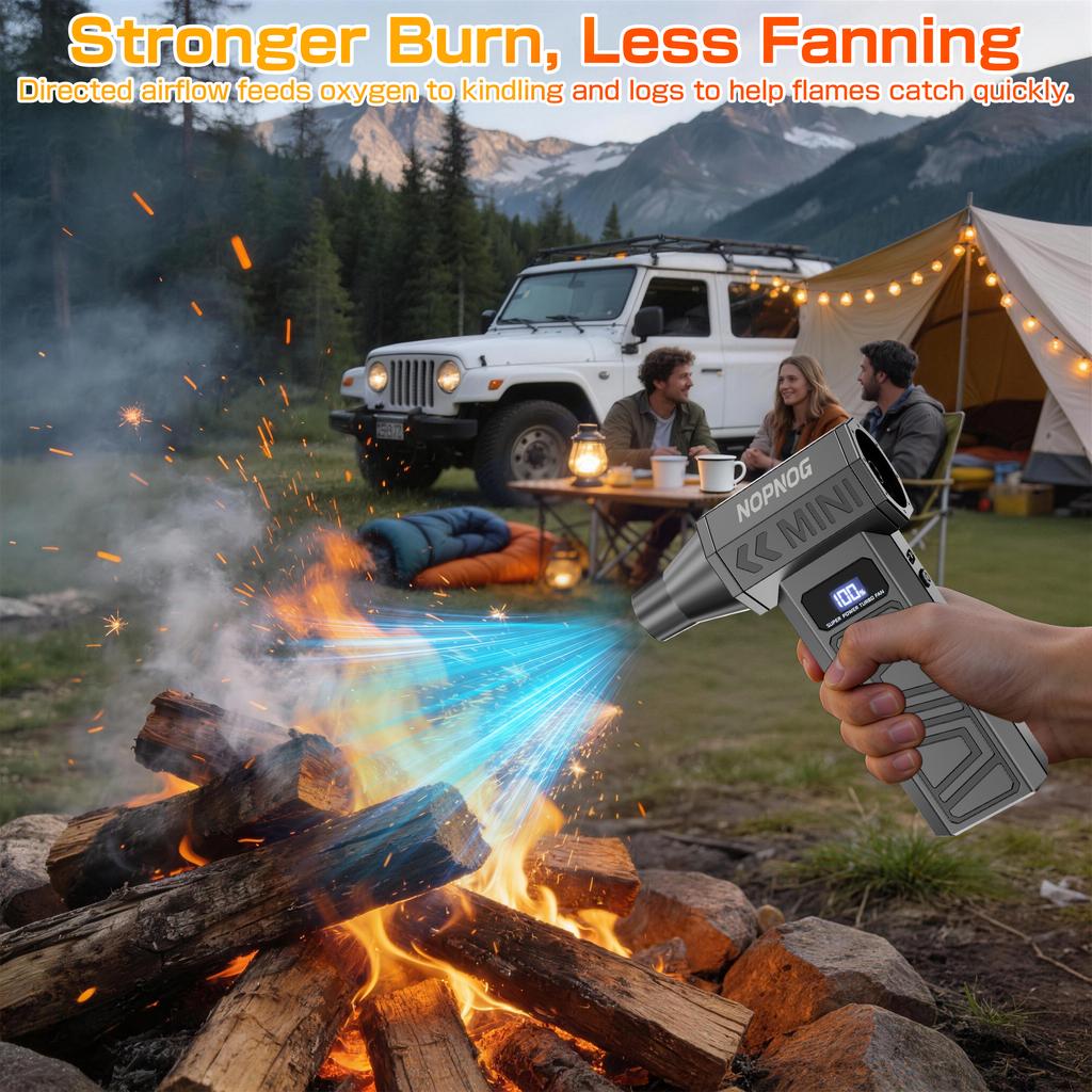 Mehrzweck- Schneegebläse-Staubsauger Autozubehör Auto Starker Lüfter Turbo-Gebläse Düsenlüfter Reinigungs-Blaswerkzeug Blasen und Saugen