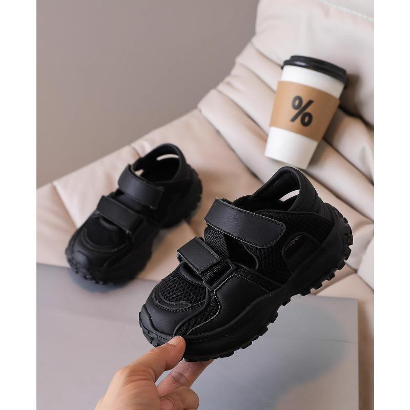 Unisex Kids Breathable Sports Sandals, Casual Half Shoes For Boys Girls Toddlers