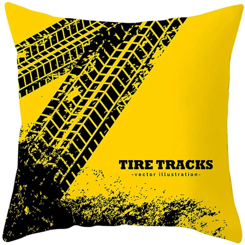 

Летняя желтая наволочка с принтом листьев ананаса Домашний декор 100% полиэстер Наволочка для дивана Funda Cojin 45*45 Подушки 30x30CM(12x12in)