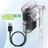Akvarijní filtr Mini Tichý USB Vodopád Filtr do akvária Nastavitelný Objem vody Nástěnný USB Filtrační zařízení do akvária
