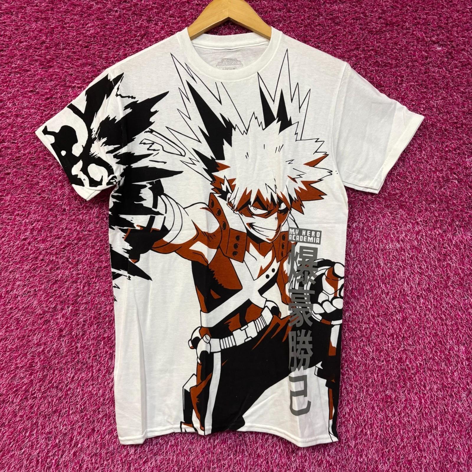 My Hero Academia Bakugo Katsuki Anime T-Shirt Small S