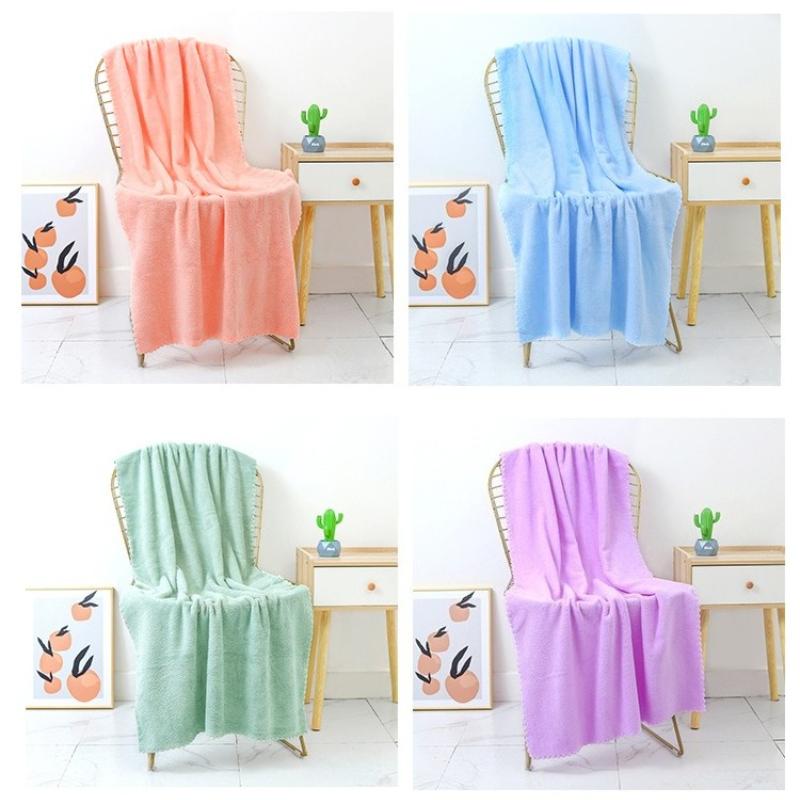 140 X 70cm Shower Towel Quick-Drying Towel Bath Towel Absorbent Soft Comfort Microfiber Bathroom Towels