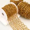 1 Meter Stainless Steel Large Heavy Chunky Hip Hop Punk Link Gold Color Chains DIY Jewelry Materials Handmade Necklace Bracelet