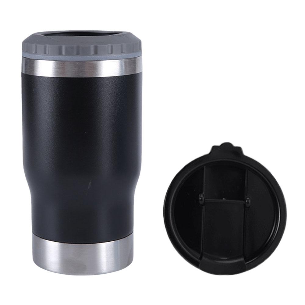 

14 унций вакуумная изоляционная кружка с открывашкой и крышкой пивная кружка автомобильный дорожный стакан с двойными стенками из нержавеющей стали для дома автомобиль путешествия 14oz
