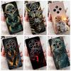For Xiaomi Redmi 14C 14R / Poco C75 Cases Cool Style Tiger Dragon Pattern Phone Case  Clear Soft Silicone TPU Back Cover Coques
