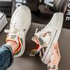 Men's shoes 2025 summer new fashion trend versatile personality youth board shoes campus student tide shoes white shoes