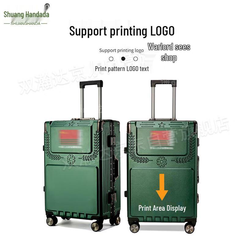 Retirement Commemorative Luggage & Plate Gift Set