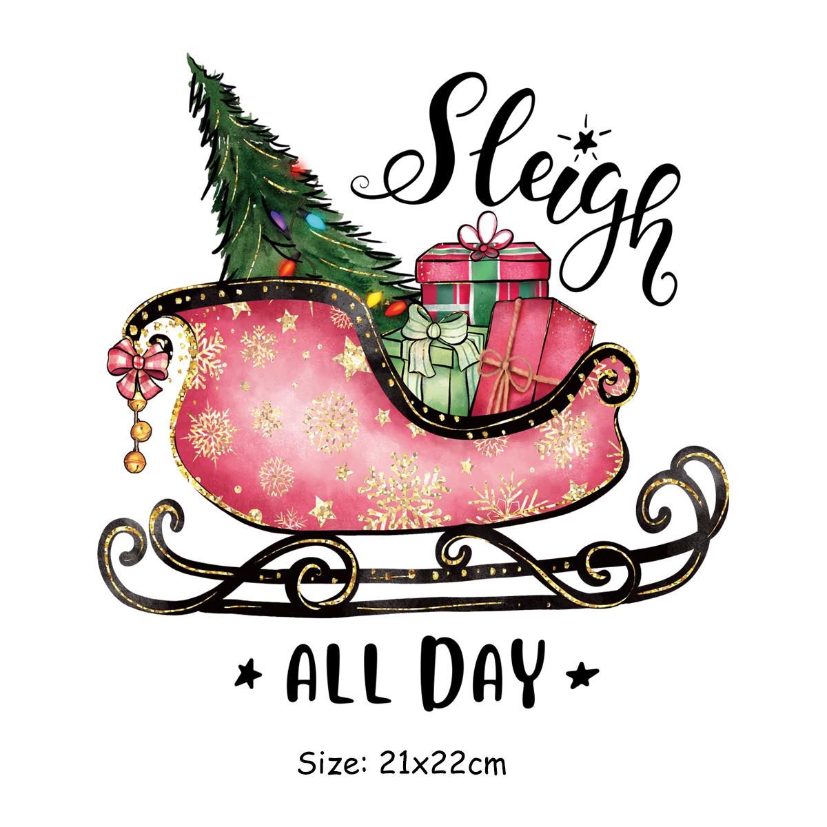 

Рождественский подарок, термонакладки, аппликация для одежды, термоклейкая передача, аксессуары «сделай сам», художественные ремесла, гладильный утюг с переносом