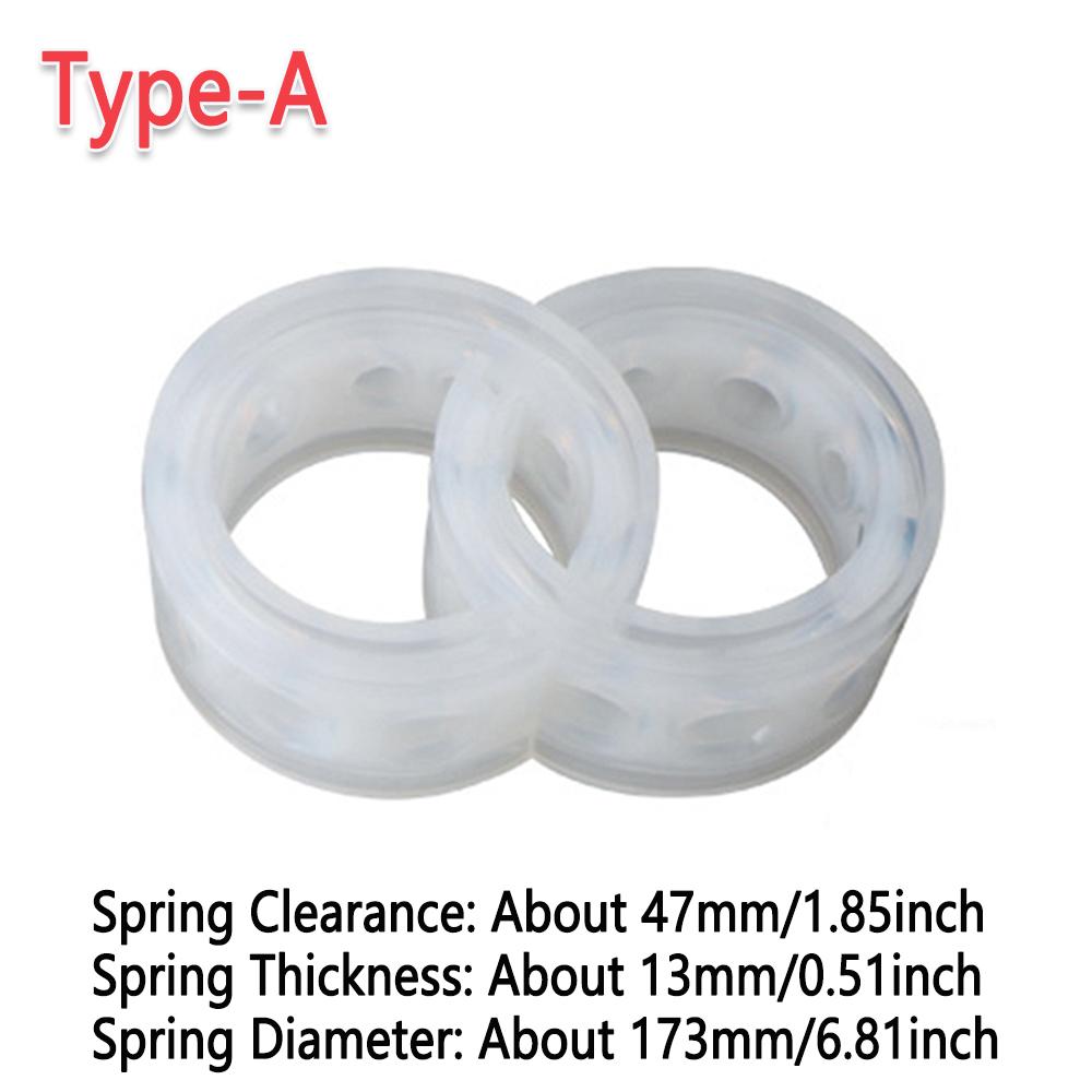 2pcs Buffers Shock Absorber For Car Spring Buffers Coil Urethane Rubber Buffer Cars Springs Cushion Buffering Auto Goods