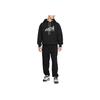 Nike Human Print Hoodie With Drawstring Men Hoodies Black FQ6898-010
