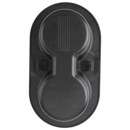 Car Rear Seat Cup Holder Dual Drink Cup Holder 5HD65DX9AC For Dodge Ram 2002-06