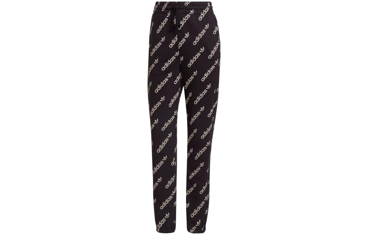 Adidas Originals Monogram Track Knitted Sweatpants Women s Black HM4887 J/L
