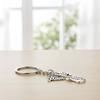PYNASA 3-Tone Guitar and Musical Note Keychains for Women and Men, Cute Inspirational I Love Music & Guitar Charm Keychain Accessories Gift for Car