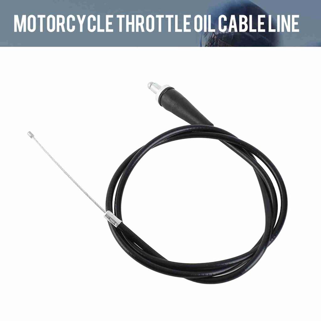 110cm M8 Straight Head Motorcycle Throttle Cable Line for Pit Dirt Motor Trail Bike Motocross