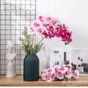 10 Heads 72cm Artificial Flower Phalaenopsis Latex Silicon Real Touch Big Orchid Orchidee Wedding Home Decoration