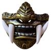 Lightweight Halloween Cosplay Masks Realistic Fang Mask  Clothing Accessories