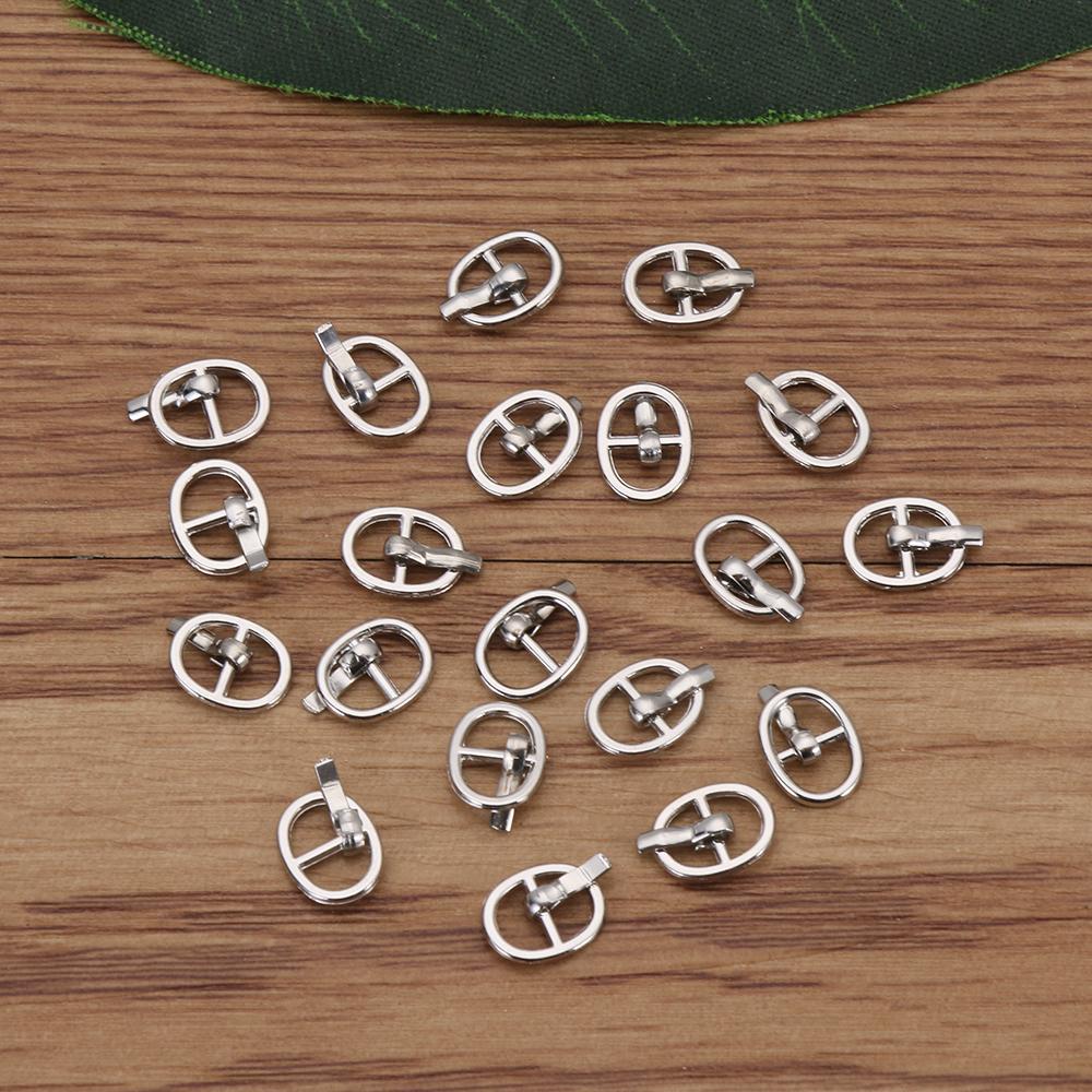 5.5mm 4 colors Stuffed Toys Diy Dolls Buckles Belt Buttons Doll Bags Accessories Tri-glide Buckle