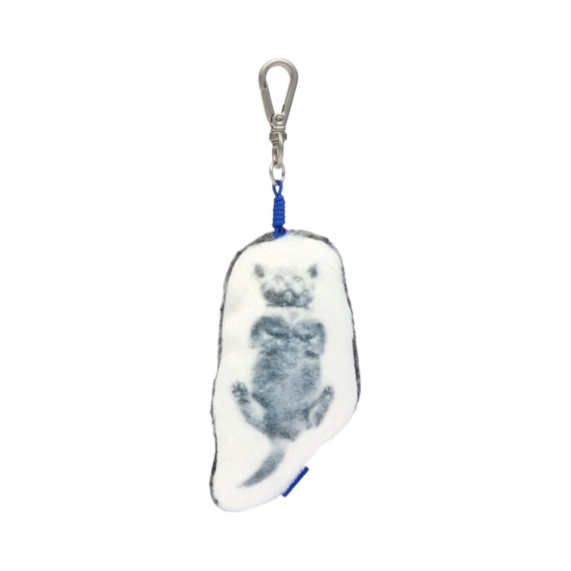ADERERROR Blue Cat Keyring 02 Off White ONE SIZE