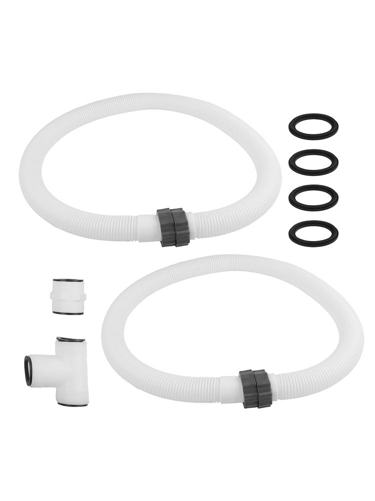 Above Ground Pool Pool Filter Pump Adapter Swimming Pool Setup Reliable Sealing Performance 1.5 Inch Diameter Hose