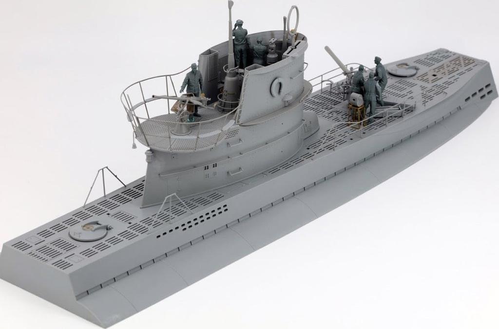 Border Model German Navy Submarine Crew Commander Set of 6 Resin Kit BR002 Molding Color 1/35 &