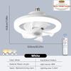 Ceiling Fan Light LED 360° Rotation Fan Lamp For Living Dining Room Bedroom 3 Gear Wind Speed Periodic Fan Decorative Lamp