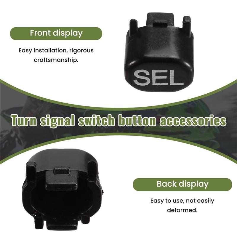 A51K-Motorcycle Left Combination Switch Button For Kawasaki Z900 ZX-4RR - чёрный