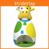 Pvc Inflatable Cow Bell Rattle Toy For Kids Interactive Fun And Balance Game