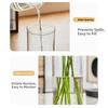 Creative Flower Arrangement Bottle Thickened Unbreakable Clear Cylinder Vase Simple Leak-Proof Aquatic Plant Container