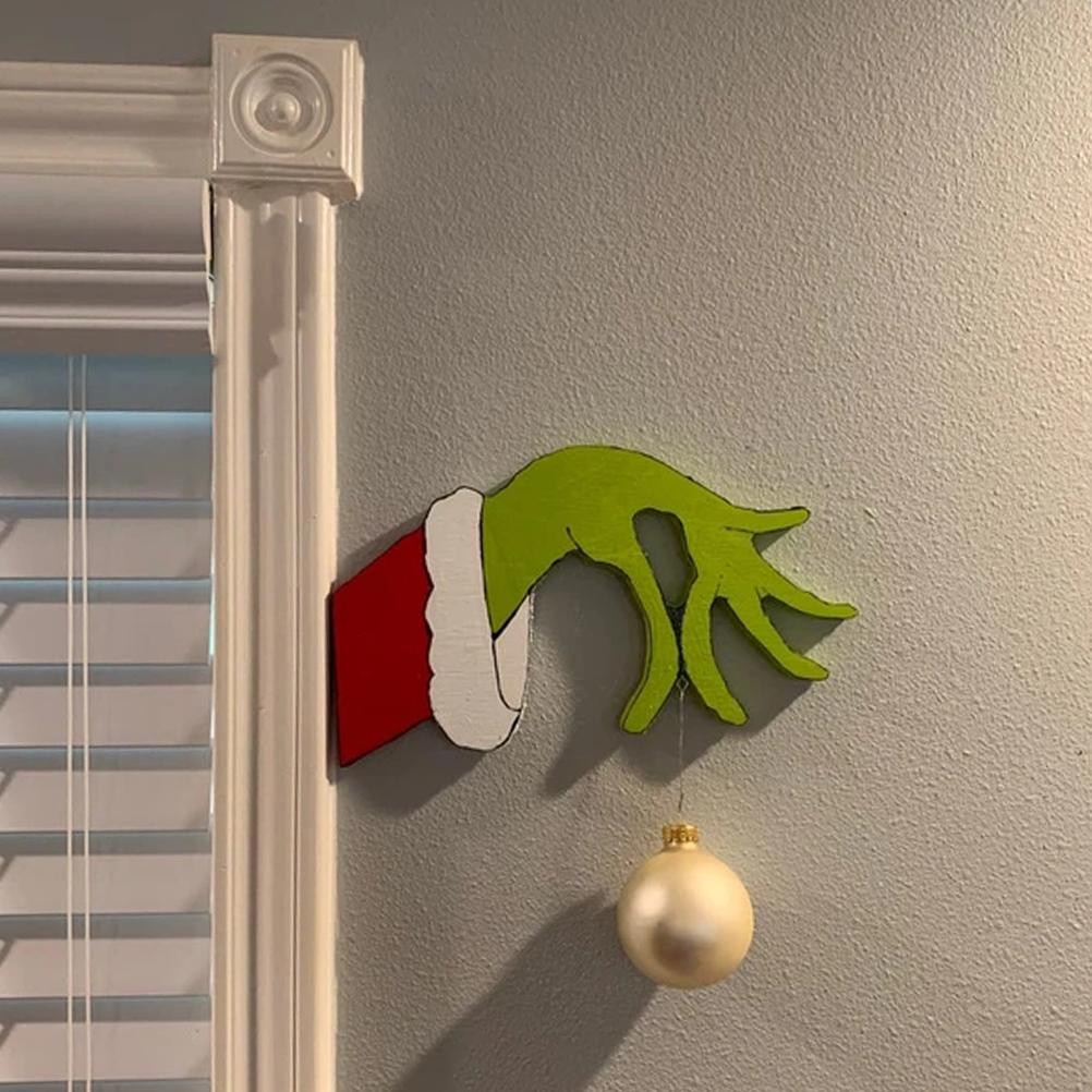 Christmas Thief Decoration Christmas Ornaments Exquisite Funny Thief Window Props for Window
