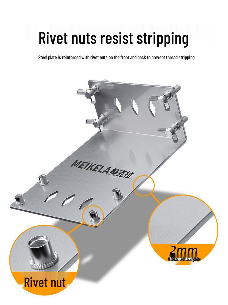 3-in-1 Laser Level Ruler with Spirit Level and Wall-Mountable Infrared Rangefinder