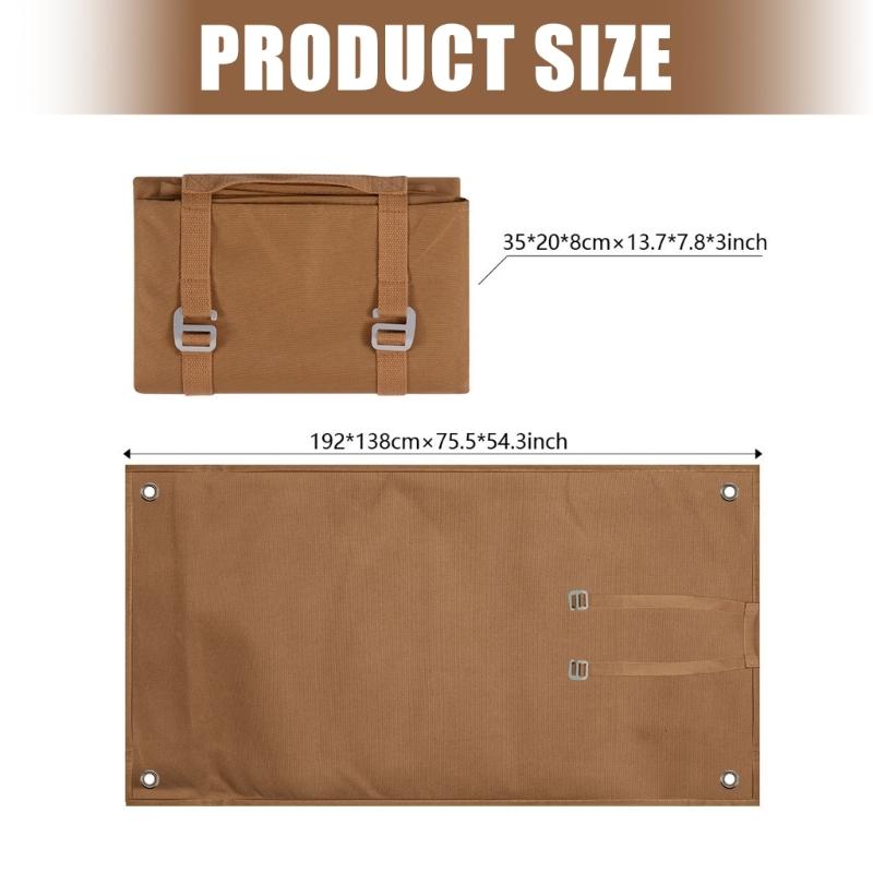 Waterproofed Camping Mats Sandproof Light weight Portables Outdoor Picnics Blanket for Beach Hiking Travel