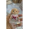 Original Forest Animal Family 1:12 Mini Dollhouse Furniture Rabbit Bear Dog Cat Pets Figure Toy Dolls Kids Gift
