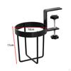 Clip On Desk Cup Holder Anti Spill Lightweight Adjustable Nonslip Clamp Water Bottle