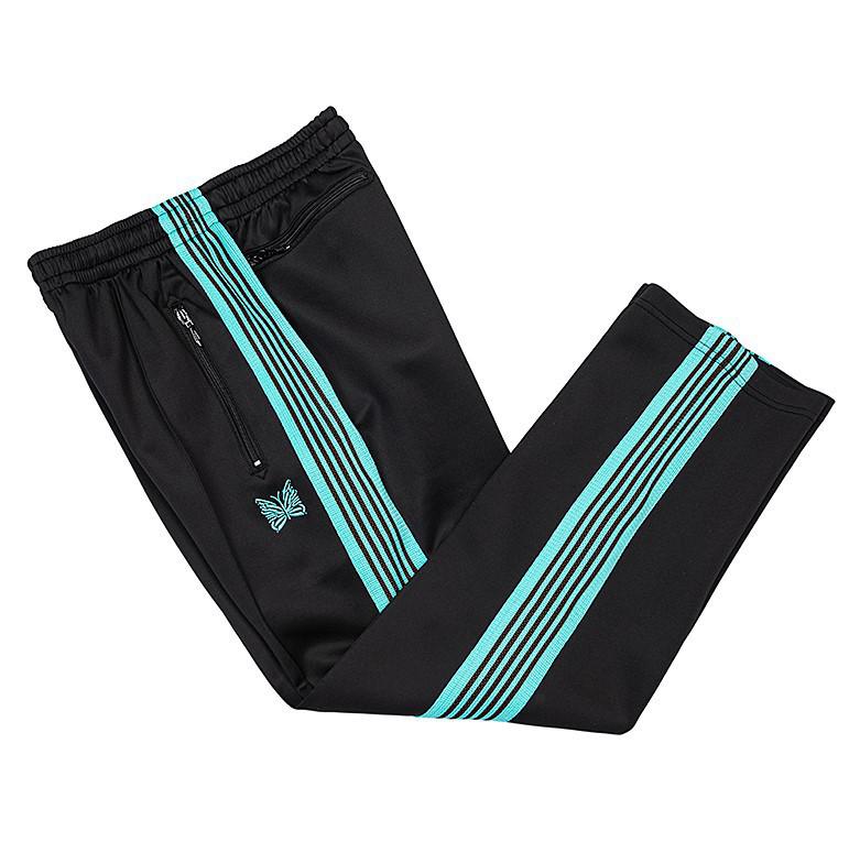 New High Street Fashion Loose Straight Butterfly Sports Pants - Unisex Black & White Striped Casual Trousers