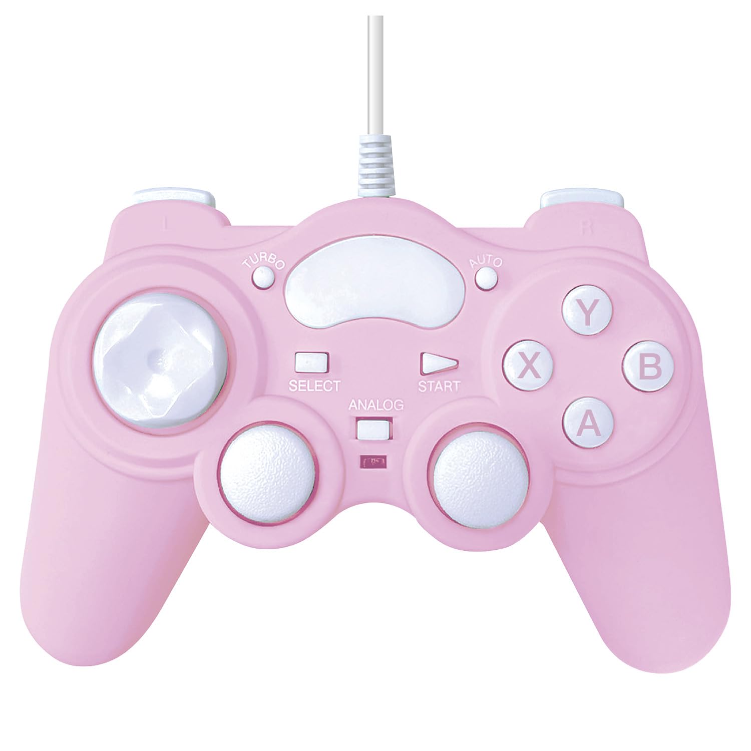 

Allone PC x 6 x 10 for PC Rapid Fire Wired Favorite Cute Controller, Pink, 16.5 cm, Games, Function, Only, Color, Lightweight, (ALGA-PCCPK) рожевий