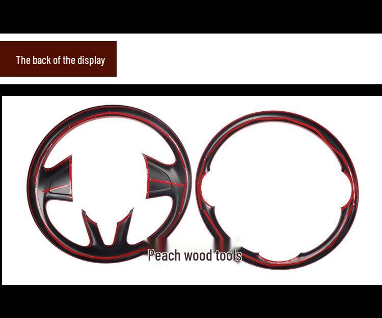 Carbon Fiber Steering Wheel Cover for New Fit, Vezel, XRV, Greiz, Crider - Protection & Modification Sticker.