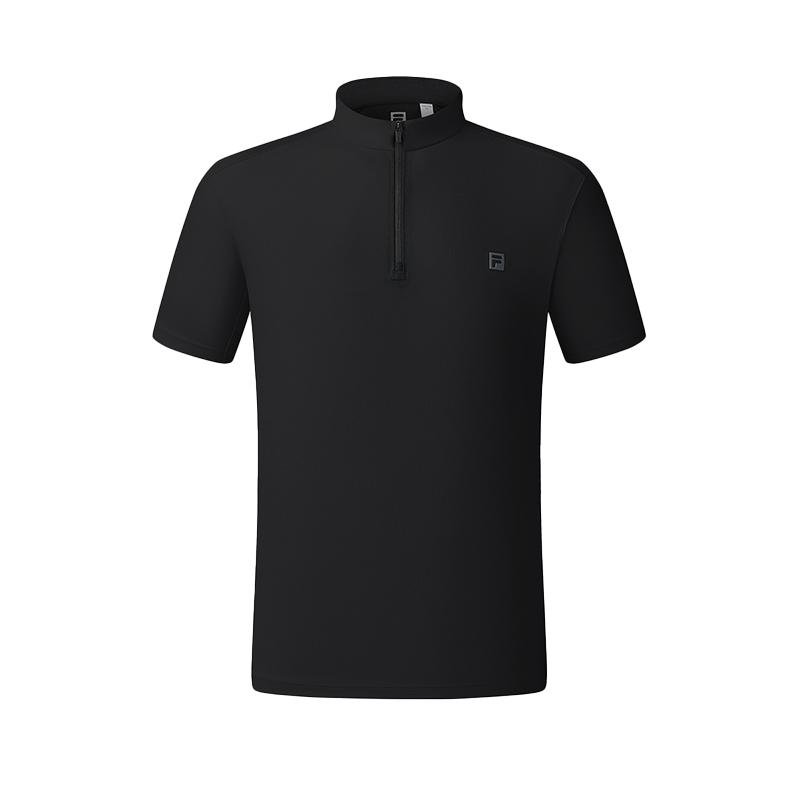 

New FILA Knitwear Men s Pitch Black A11M517103F-BK M（170/92A）