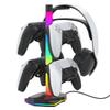 Headset Controller Display Stand Detachable Hooks Headphone Storage Holder Earphone Display Bracket Universal Fit for All Brands